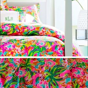 Lilly Pulitzer full duvet and pillow case